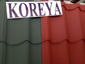 KOREYA istehsalı dam örtüyü